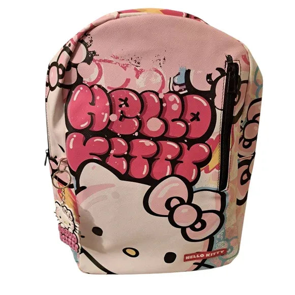 Graffiti Hello Kitty Backpack