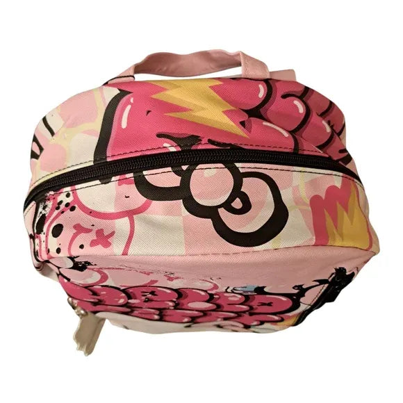 Graffiti Hello Kitty Backpack