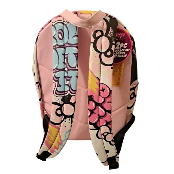 Graffiti Hello Kitty Backpack